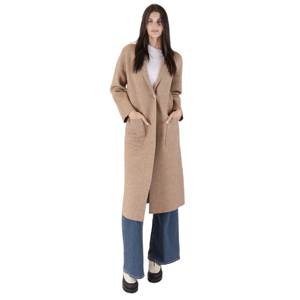 NEW Lyla + Luxe Judith Long Single Breasted Duster Sweater Blazer Coat Jacket XS